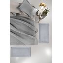 Σετ 2τμχ Χαλί Softy Silver guy Laroche  100% Pol. With Memory Foam