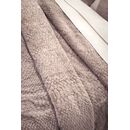 Σετ 2τμχ  Κουβέρτα Crusty old Pink 220x240 guy Laroche Pudra 100% Polyester art fur Ultrasoft