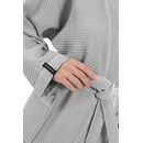Μπουρνούζι Basic Grey Πικέ Medium guy Laroche  60% Cotton - 40% Polyester