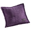 Σετ 2τμχ.  Ριχτάρι Καναπέ Crusty Aubergine (Πολυθρόνας) 130x170 guy Laroche Purple 100% Polyester art fur Ultrasoft
