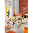 Σετ Σεντόνια 3τμχ. Indian 165x250 Saint Clair  100% Cotton