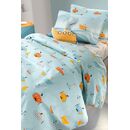 Σετ Σεντόνια 3τμχ. sub 165x250 Saint Clair  100% Cotton