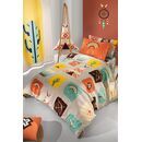 Σετ Παπλωματοθήκη Indian 165x225 Saint Clair  100% Cotton