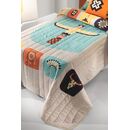 Κουβερλί Indian 160x220 Saint Clair  100% Pol.- Microfiber