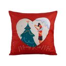 Διακοσμητικό Μαξιλάρι Merry Kiss me Διακοσμητικόμαξιλάρι:45x45