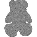 Παιδικό Χαλί Glacial Grey Teddy Bear 90x110
