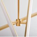 Se led 50 Vamos Pendant Gold 22w 3cct 50x50x110cm Ip20 220v 2 Years Warranty