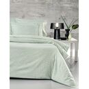 Σετ 3τμχ Παπλωματοθήκη Brenta Mint Flannel 225x245 guy Laroche  100% Cotton Flannel