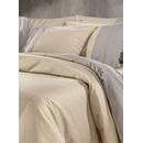 Σετ 3τμχ Παπλωματοθήκη Verona Taupe Flannel 225x245 guy Laroche  100% Cotton Flannel