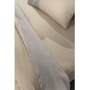 Σετ 3τμχ Παπλωματοθήκη Verona Taupe Flannel 225x245 guy Laroche  100% Cotton Flannel