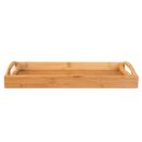ESTIA ΔΙΣΚΟΣ ΣΕΡΒΙΡΙΣΜΑΤΟΣ BAMBOO ESSENTIALS ΜΕ ΛΑΒΕΣ ΜΕΤΑΦΟΡΑΣ 44x29.5x5.5cm