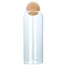 ESTIA ΔΟΧΕΙΟ ΑΠΟΘΗΚΕΥΣΗΣ ΓΥΑΛΙΝΟ 1300ml ΜΕ ΚΑΠΑΚΙ ΦΕΛΛΟΥ