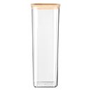ESTIA ΔΟΧΕΙΟ ΑΠΟΘΗΚΕΥΣΗΣ BAMBOO ESSENTIALS ΠΛΑΣΤΙΚΟ 1700ml ΣΤΟΙΒΑΖΟΜΕΝΟ