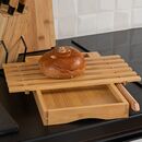 ESTIA ΕΠΙΦΑΝΕΙΑ ΚΟΠΗΣ BAMBOO ESSENTIALS ΜΕ ΜΑΧΑΙΡΙ ΨΩΜΙΟΥ 35.5x22x3.5cm