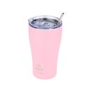 ESTIA ΘΕΡΜΟΣ COFFEE MUG SAVE THE AEGEAN 500ml BLOSSOM ROSE