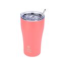 ESTIA ΘΕΡΜΟΣ COFFEE MUG SAVE THE AEGEAN 500ml FUSION CORAL