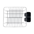 ESTIA ΚΑΛΑΘΙ ΝΕΡΟΧΥΤΗ ΜΕΤΑΛΛΙΚΟ 35x30x15cm ΜΕ ΜΑΥΡΗ ΒΑΣΗ ΣΙΛΙΚΟΝΗΣ
