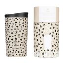 ESTIA ΘΕΡΜΟΣ TRAVEL MUG SAVE THE AEGEAN 350ml LEOPARD TAUPE