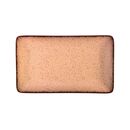ESTIA ΠΙΑΤΕΛΑ ΟΡΘΟΓΩΝΙΑ TERRA ΠΟΡΣΕΛΑΝΙΝΗ 31x21cm SALMON