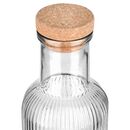 ESTIA ΜΠΟΥΚΑΛΙ ΓΥΑΛΙΝΟ 1000ml ΑΝΑΓΛΥΦΟ ΜΕ ΦΕΛΛΟ ΓΚΡΙ