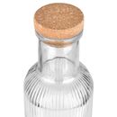 ESTIA ΜΠΟΥΚΑΛΙ ΓΥΑΛΙΝΟ 1000ml ΑΝΑΓΛΥΦΟ ΜΕ ΦΕΛΛΟ ΔΙΑΦΑΝΟ