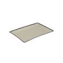 ESTIA ΠΙΑΤΕΛΑ ΟΡΘΟΓΩΝΙΑ PEARL ΠΟΡΣΕΛΑΝΙΝΗ 21x10.5cm GREY