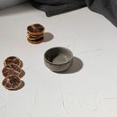 ESTIA ΜΠΟΛ ΓΙΑ ΝΤΙΠ PEARL ΠΟΡΣΕΛΑΝΙΝΟ 6.5cm GREY