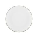 ESTIA ΠΙΑΤΟ ΡΗΧΟ PEARL ΠΟΡΣΕΛΑΝΙΝΟ 21cm WHITE
