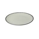 ESTIA ΠΙΑΤΟ ΡΗΧΟ PEARL ΠΟΡΣΕΛΑΝΙΝΟ 21cm GREY
