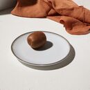 ESTIA ΠΙΑΤΟ ΡΗΧΟ PEARL ΠΟΡΣΕΛΑΝΙΝΟ 21cm WHITE
