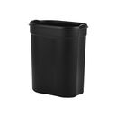 ESTIA ΧΑΡΤΟΔΟΧΕΙΟ ΜΠΑΝΙΟΥ OVOID SOFT CLOSE 6lt ΜΑΥΡΟ