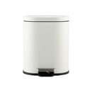 ESTIA ΧΑΡΤΟΔΟΧΕΙΟ ΜΠΑΝΙΟΥ OVOID SOFT CLOSE 6lt ΛΕΥΚΟ