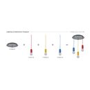 SE 149-GN IRIS PENDANT LAMP GREEN 1E2