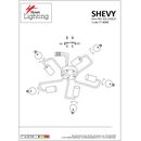 KQ 2626/5 SHEVY CEILING LAMP Δ3