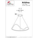 SE LED 70 KRISHNA PENDANT BLACK Δ4