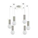 SE21-NM-4-NM6 ADEPT TUBE Nickel Matt Pendant+