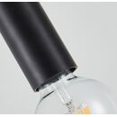 SE21-BL-5 ADEPT TUBE BLACK E27 + GU10 PENDANT B1