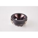 SE-SP-DL-R-BL CIELO SPOT COMPONENT RECESSED BLACK GU10/COB FOR HOLE 7,3cm. PAIRING WITH DEPO OR