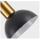SE21-GM-4-BL3-MS3 ADEPT TUBE Gold Matt Pendant Black Metal Shade+