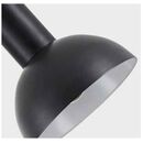SE21-BL-4-BL6-MS3 ADEPT TUBE Black Pendant Black Metal Shade+