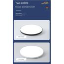 SE LED 36 RONDO WHITE CEILING 36W 3CCT 2 YEARS WARRANTY