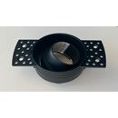 SE-SP-INC-R-BL CANNO SPOT COMPONENT RECESSED INSIDE CUP BLACK GU10 FOR SPOTLIGHT CIELO AND TRIX