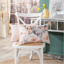Μαξιλαροθήκη Elda- Novelda - 65x65cm Δαπέδου με Γέμιση