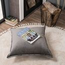 Μαξιλαροθήκη Velvet 11 - 65x65cm Δαπέδου με Γέμιση