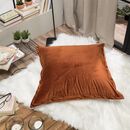 Μαξιλαροθήκη Velvet 05 - 65x65cm Δαπέδου με Γέμιση