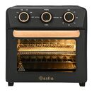 Estia Φριτεζα Αερος oak 1400w 12lt με 4 Λειτουργειες Ψησιματος Μαυρο