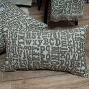 Μαξιλαροθήκη Letters 02 - 30x50cm με Γέμιση