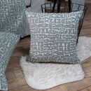 Μαξιλαροθήκη Letters 04 - 30x50cm με Γέμιση