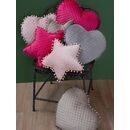 Διακοσμητικό Μαξιλαράκι Αστέρι 34x34 Elwin Fuchsia