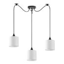 Se21-bl-b10-bl3-sh1 Adept Pendant White Shade Pendant +